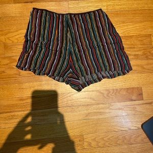 Urban outfitters rainbow hot pants